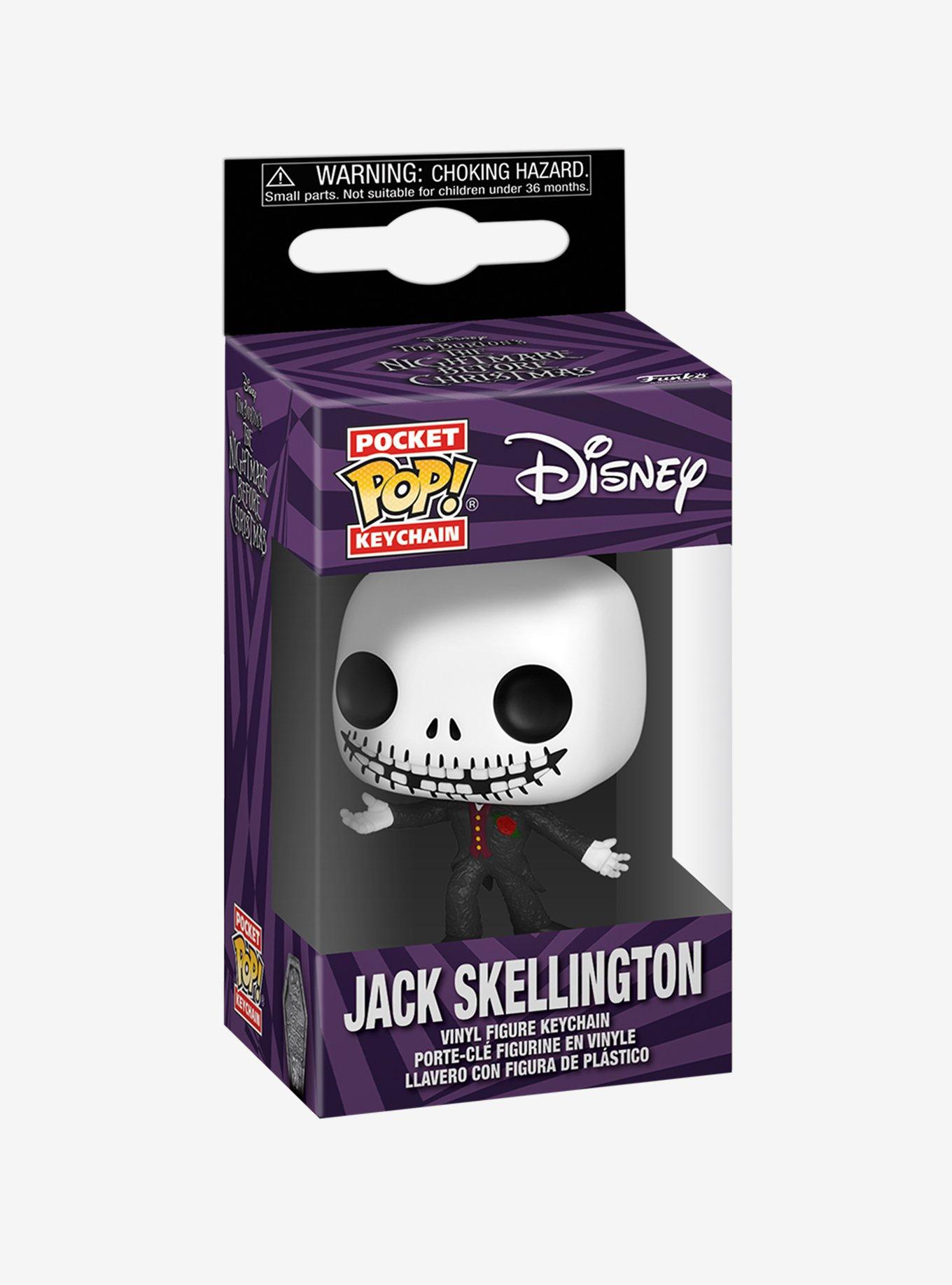 Funko Pocket Pop! Disney The Nightmare Before Christmas Jack Skellington Vinyl Keychain, , alternate