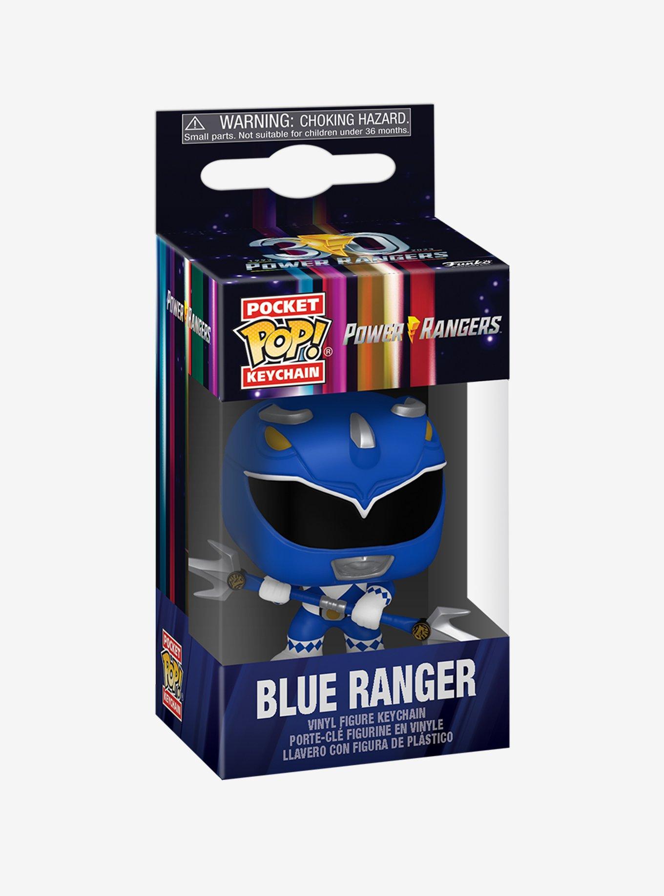 Funko Pocket Pop! Power Rangers Blue Ranger Vinyl Keychain, , hi-res