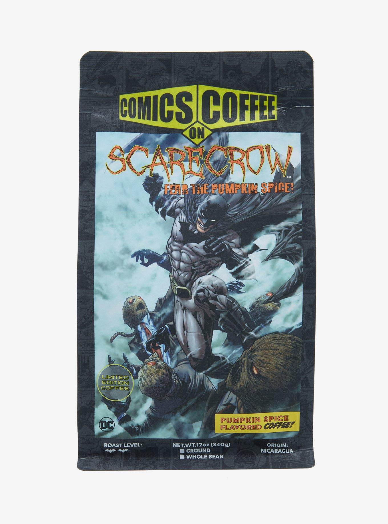 Comics on Coffee DC Comics Scarecrow Fear the Pumpkin Spice! Coffee, , hi-res