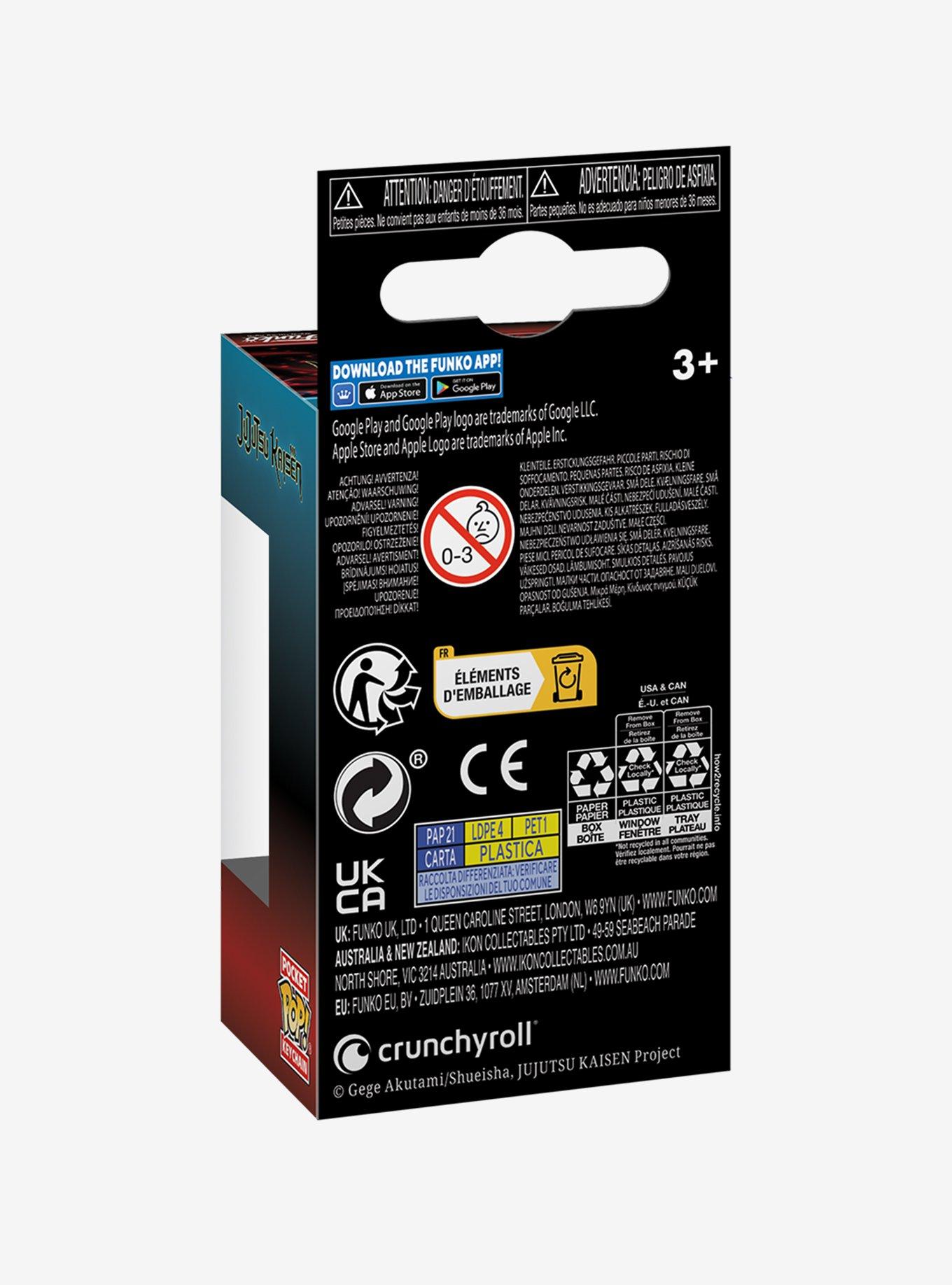 Funko Pocket Pop! Jujutsu Kaisen Yuji Itadori with Sukuna Mouth Vinyl Keychain - BoxLunch Exclusive, , alternate