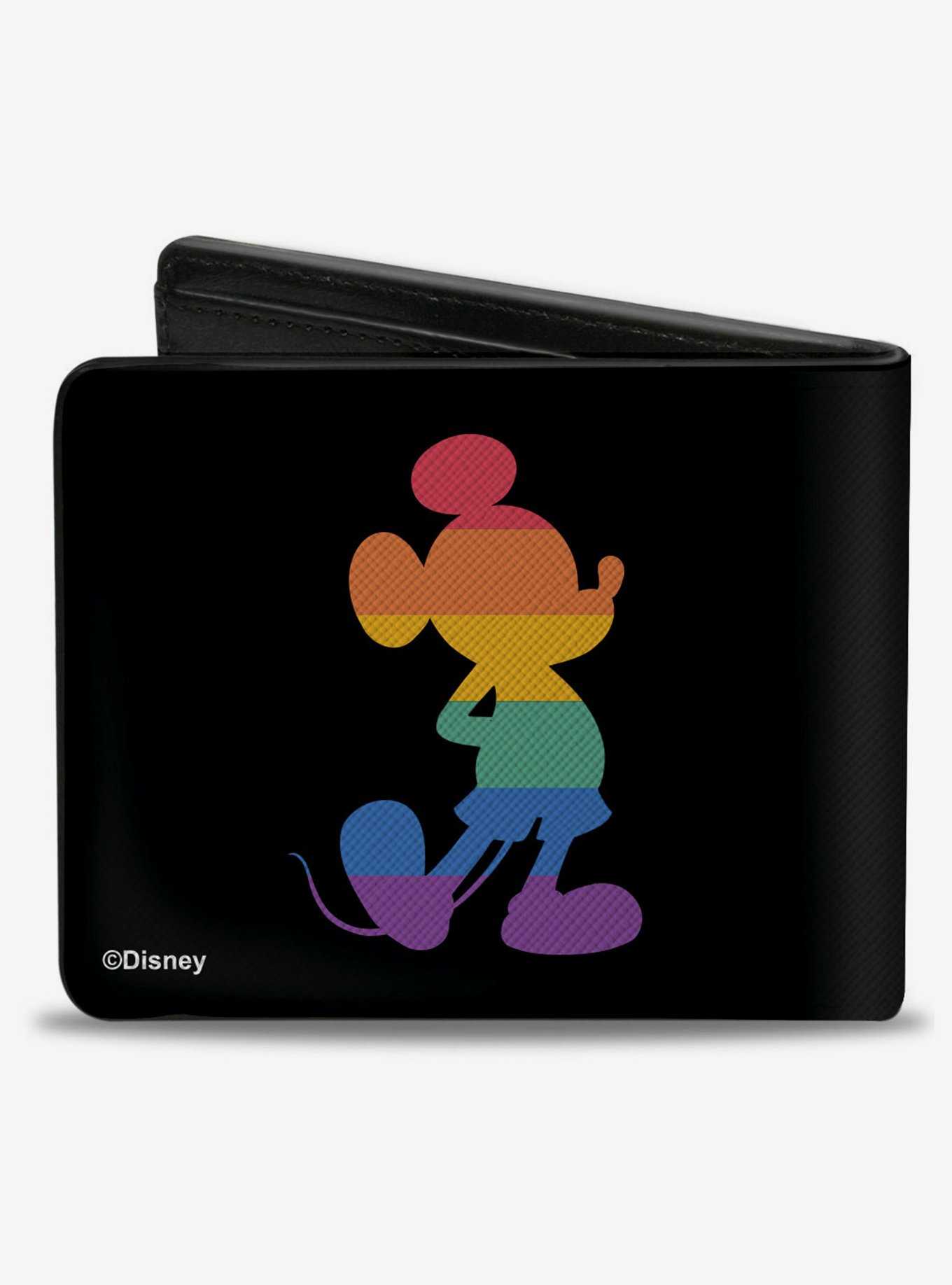 Disney Mickey Mouse Standing Pose and Pride Signature Bifold Wallet, , hi-res