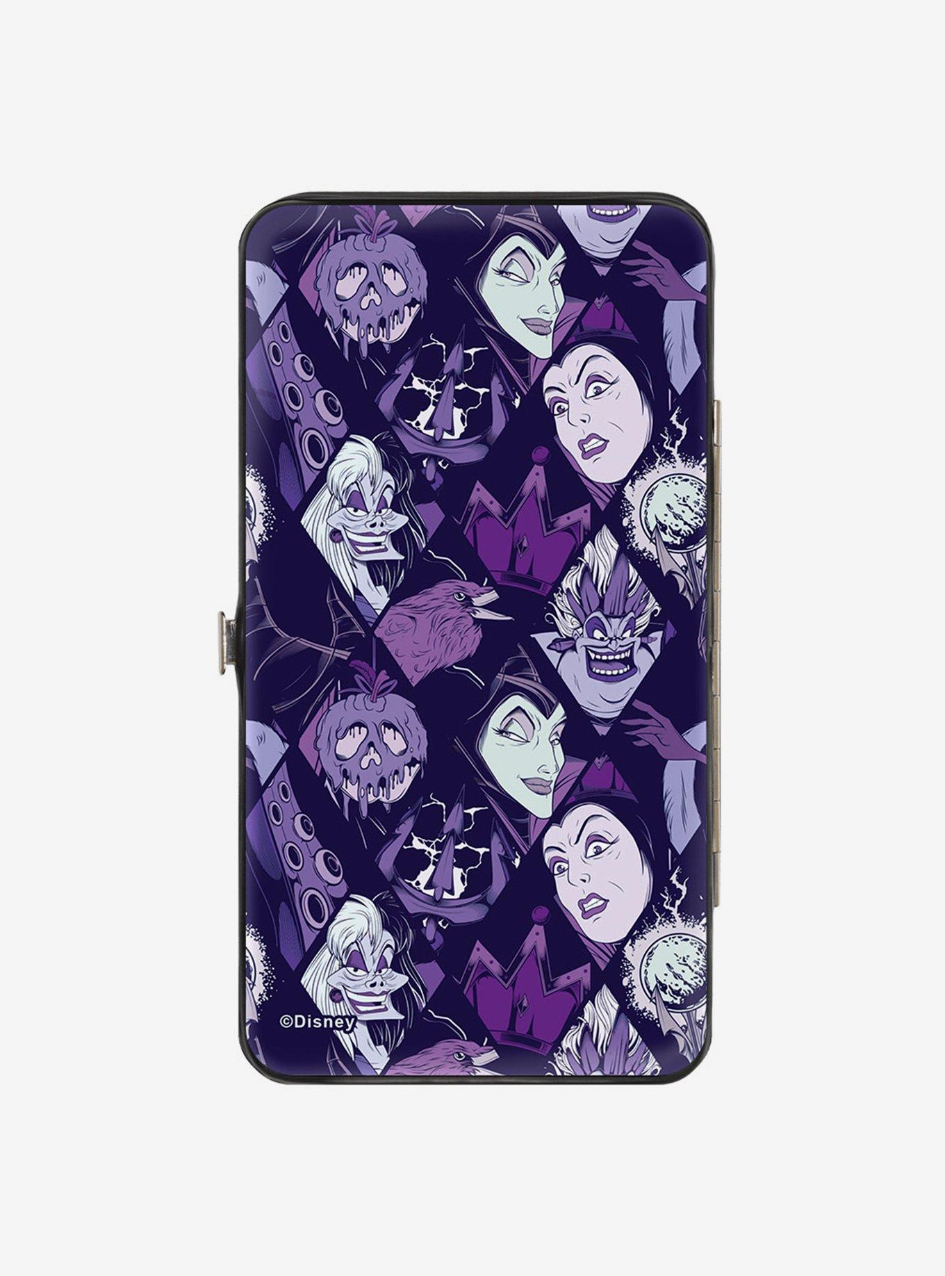 Disney Villain Expressions and Icon Hinged Wallet, , hi-res