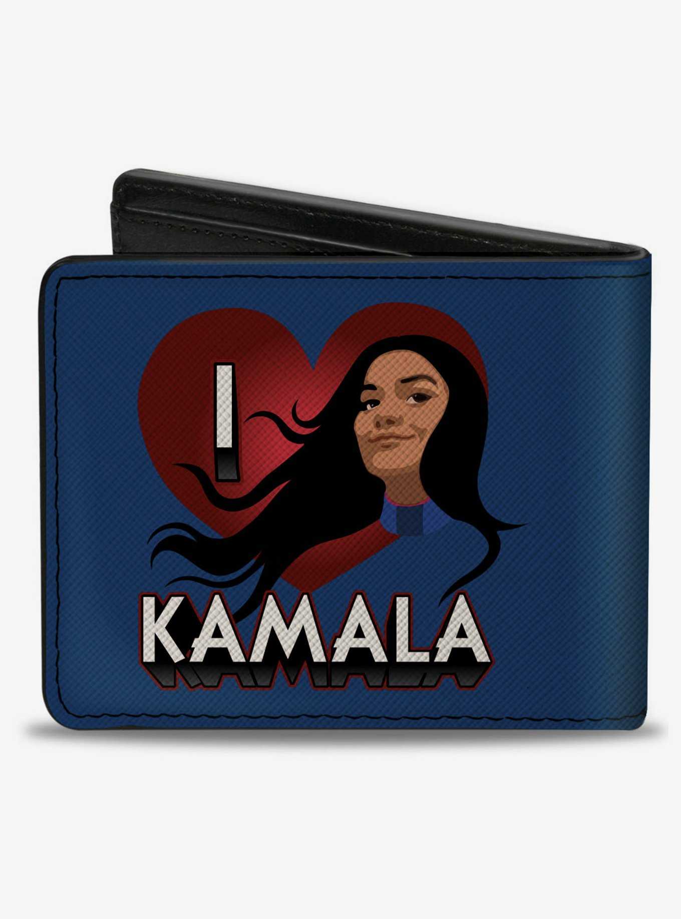 Marvel Ms. Marvel I Love Kamala Heart Pose Bifold Wallet, , hi-res