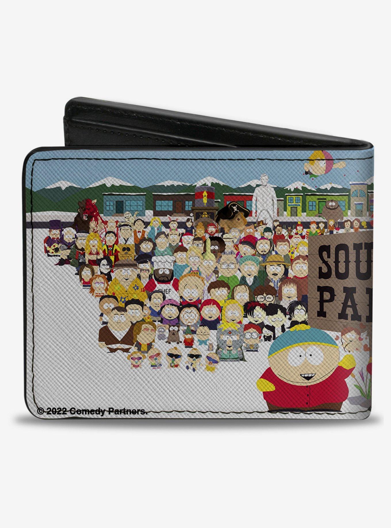 South Park Title Characters Group Pose Bifold Wallet, , hi-res