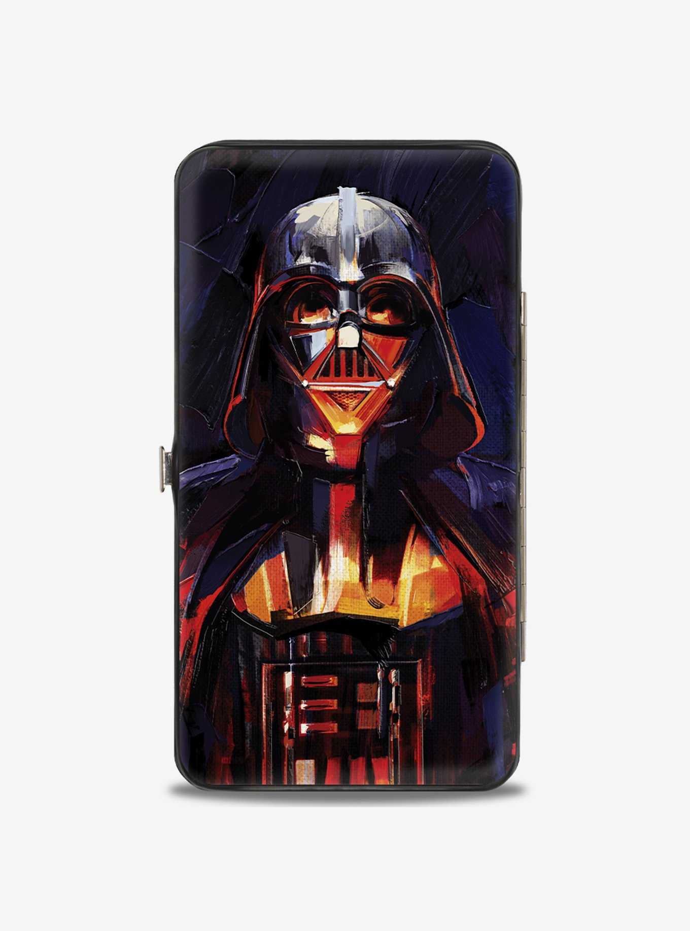 Star Wars Darth Vader Brush Stroke Pose Hinged Wallet, , hi-res