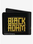 DC Comics Black Adam Pose and Title Logo Bifold Wallet, , alternate