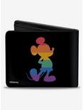 Disney Mickey Mouse Standing Pose and Pride Signature Bifold Wallet, , alternate