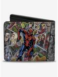 Marvel Spider-Man Beyond Amazing Character Collage Bifold Wallet, , alternate