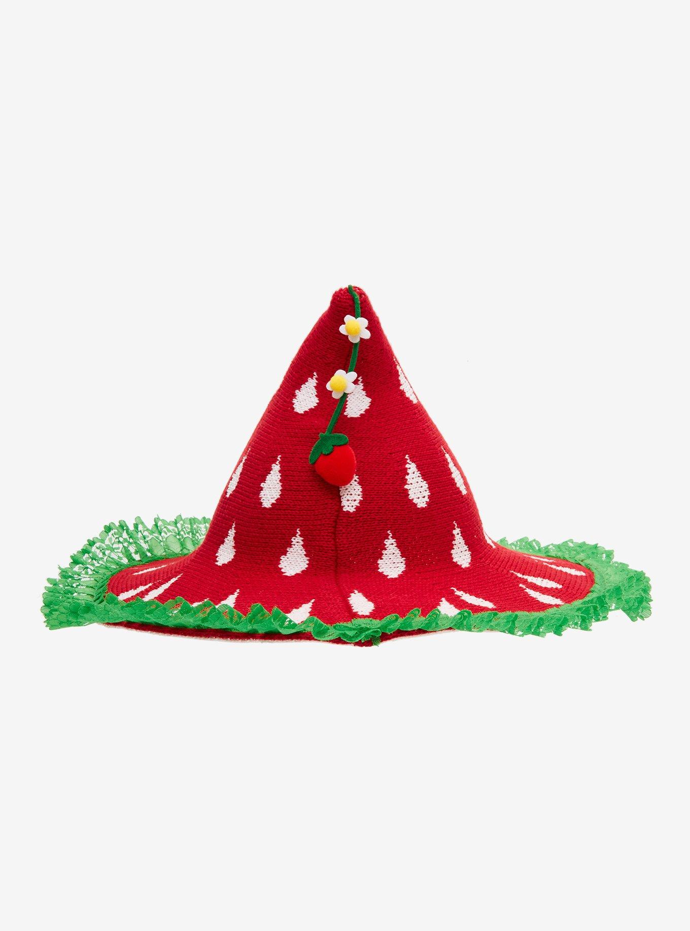 Strawberry Witch Hat, , alternate