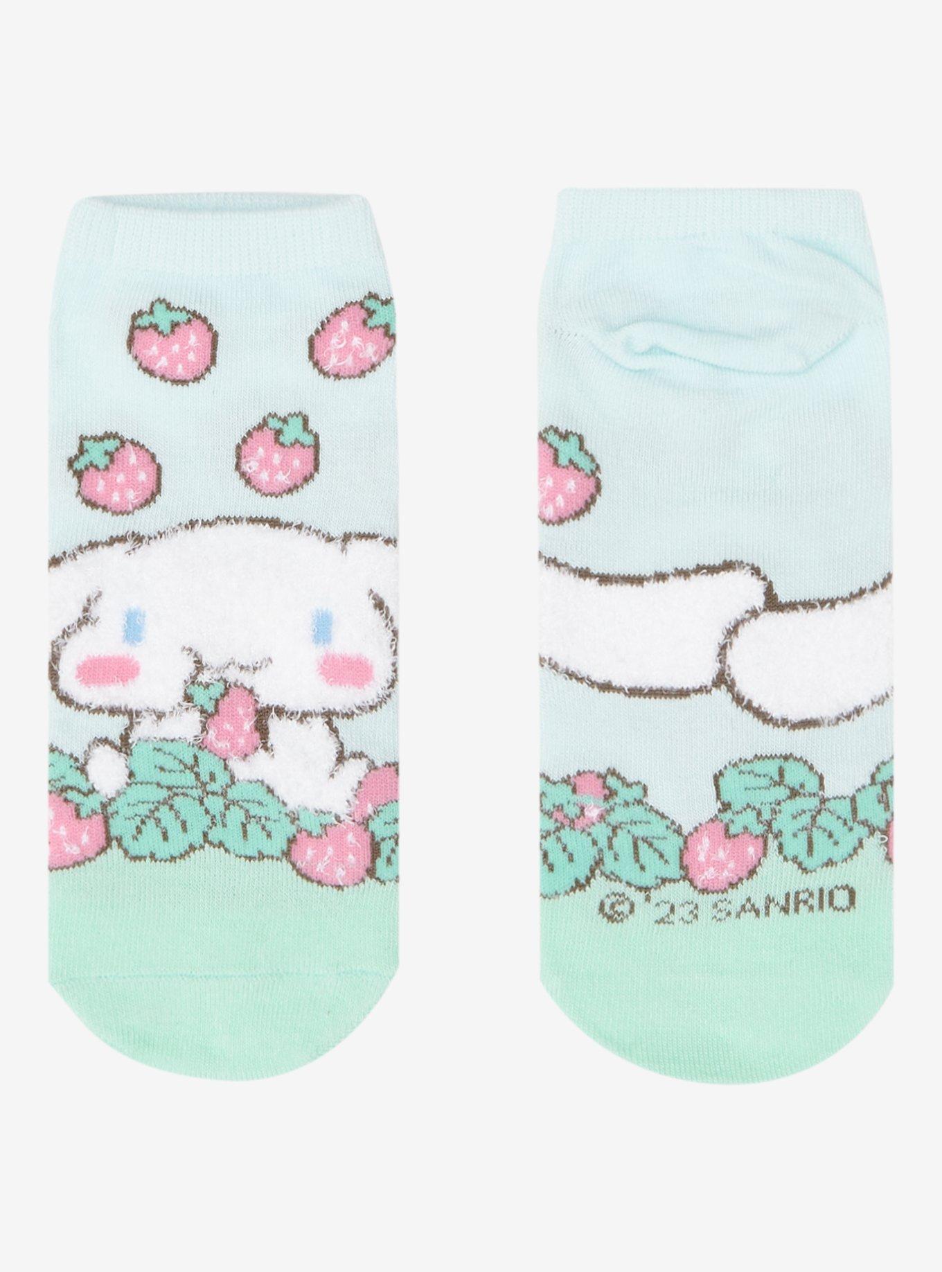 Cinnamoroll Strawberry No-Show Socks, , hi-res