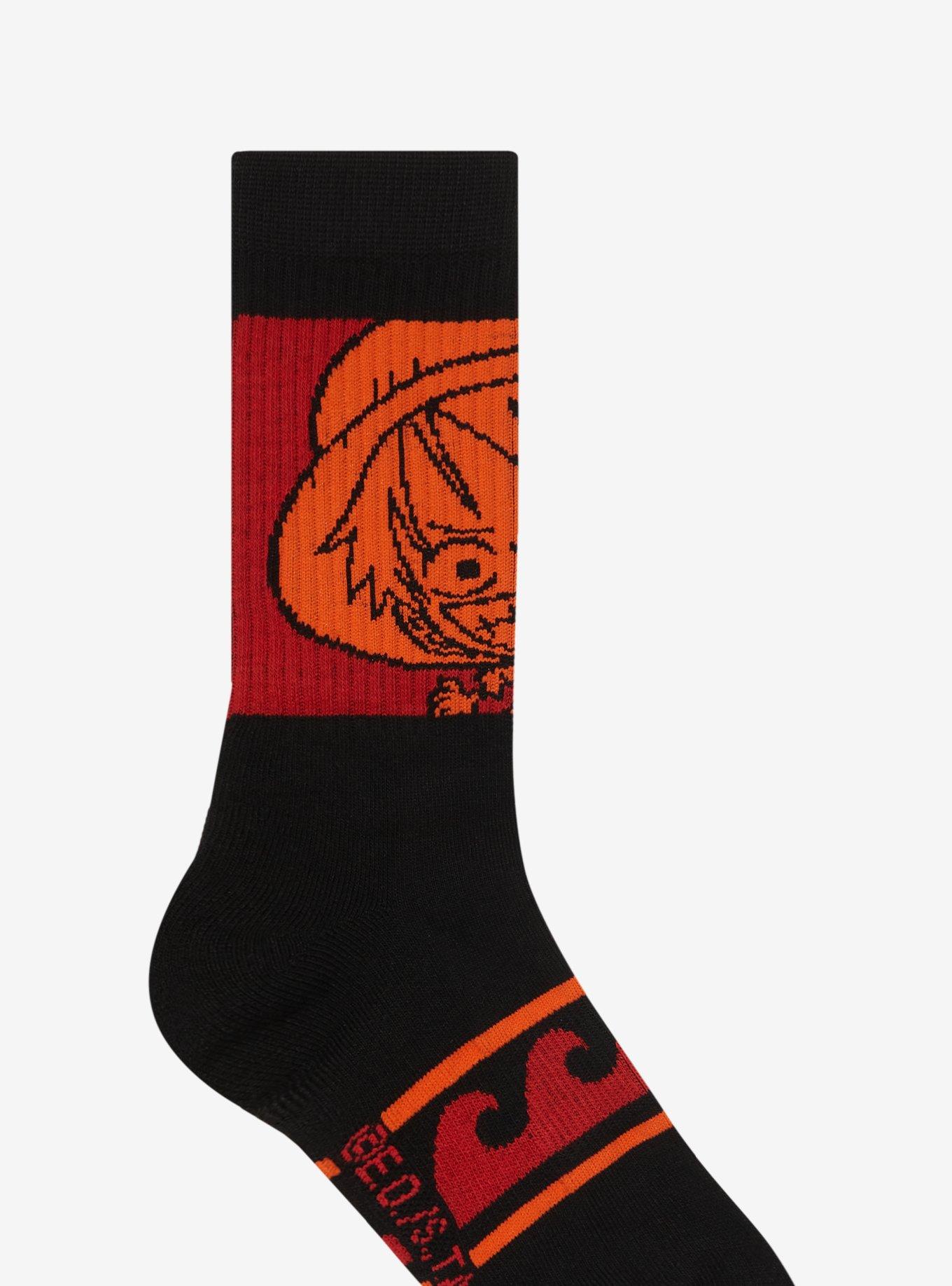 One Piece Chibi Luffy Crew Socks, , alternate