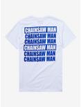 Chainsaw Man Tonal Graphics T-Shirt - BoxLunch Exclusive, WHITE, alternate