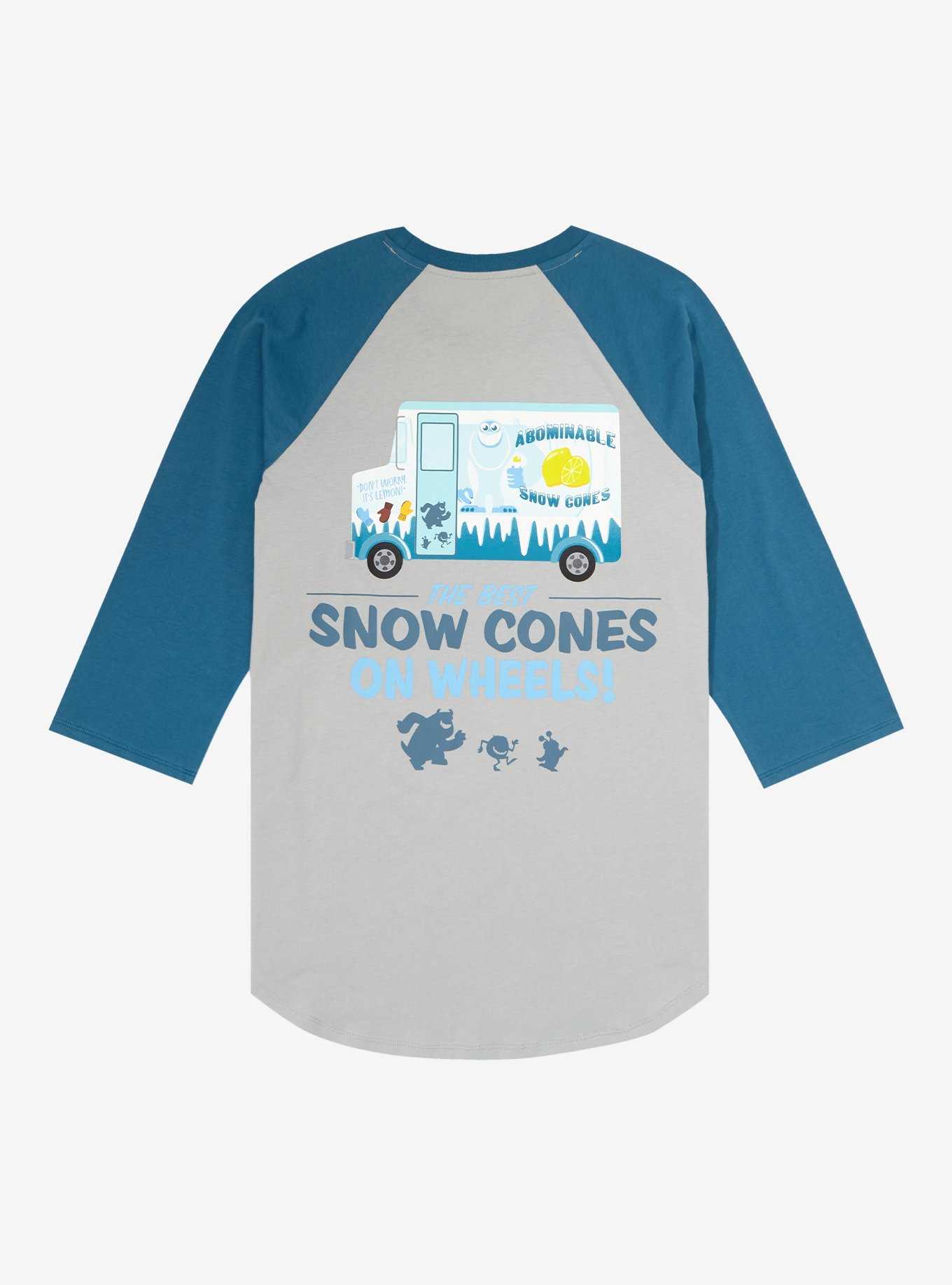 Our Universe Disney Pixar Monsters, Inc. Abominable Snow Cones Raglan T-Shirt, , hi-res