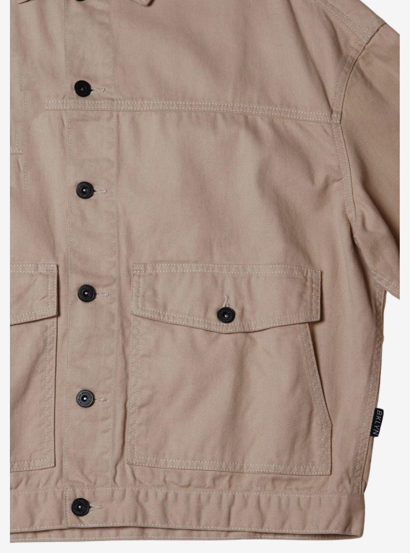 Sand Bull Denim Workwear Jacket, BEIGE, alternate