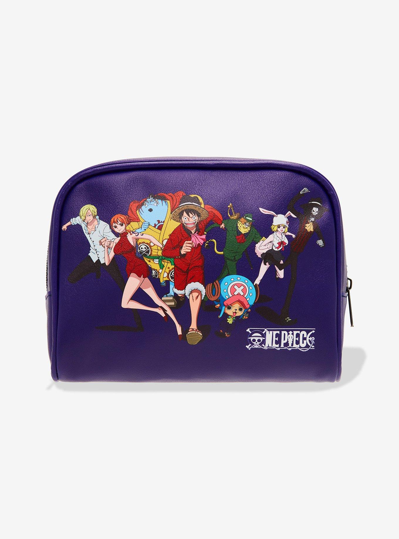 One Piece Straw Hat Crew Portrait Cosmetic Bag, , alternate