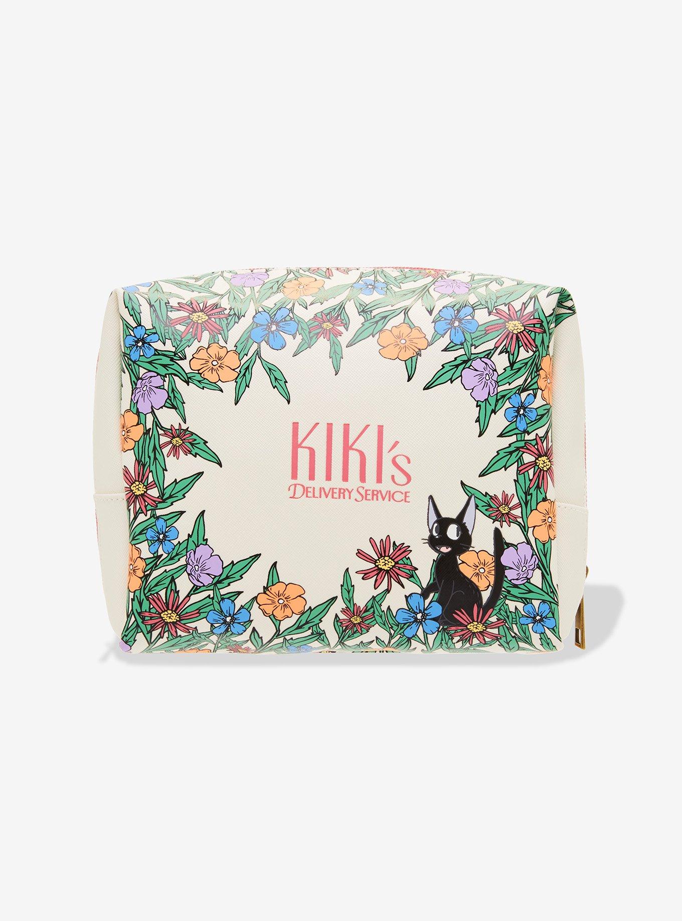 Her Universe Studio Ghibli Kiki's Delivery Service Floral Cosmetic Bag, , hi-res