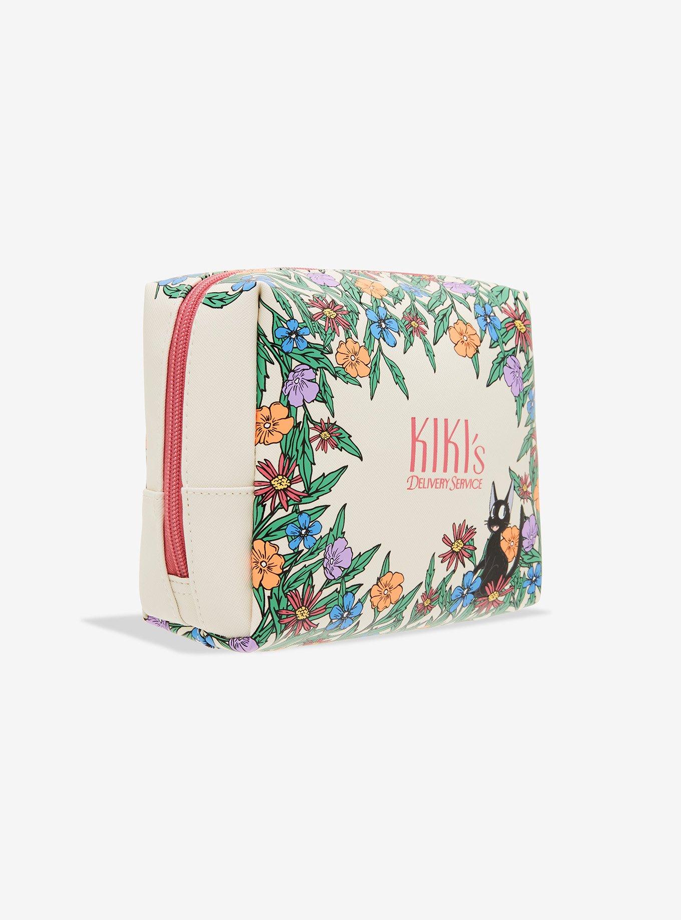 Her Universe Studio Ghibli Kiki's Delivery Service Floral Cosmetic Bag, , alternate
