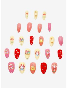 Sanrio Hello Kitty & Friends Mushroom Press On Nails Set - BoxLunch Exclusive, , hi-res