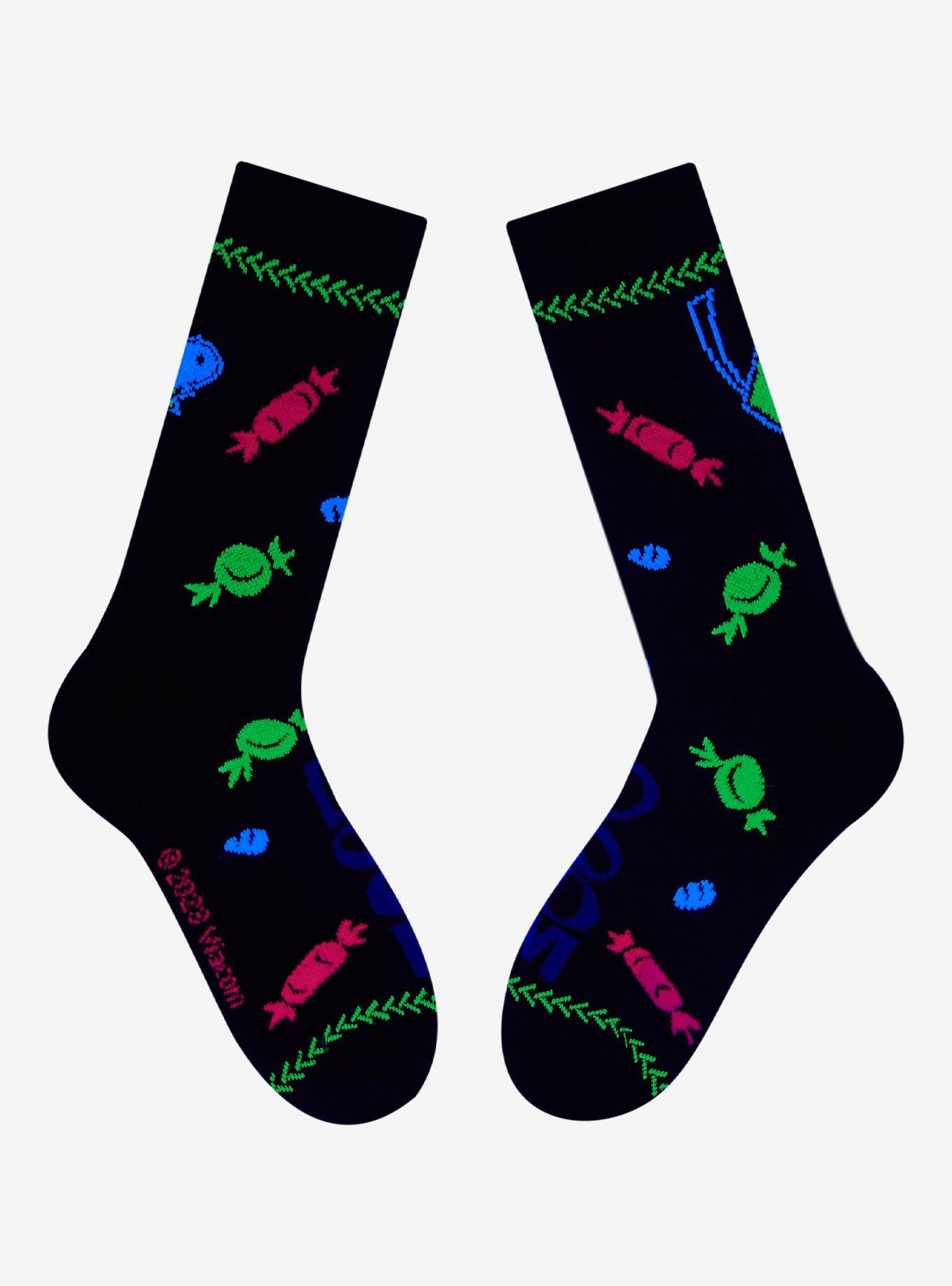 Invader Zim GIR Candy Crew Socks, , alternate