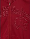 Harry Potter Gryffindor Logo Zippered Hoodie - BoxLunch Exclusive, LIGHT RED, alternate