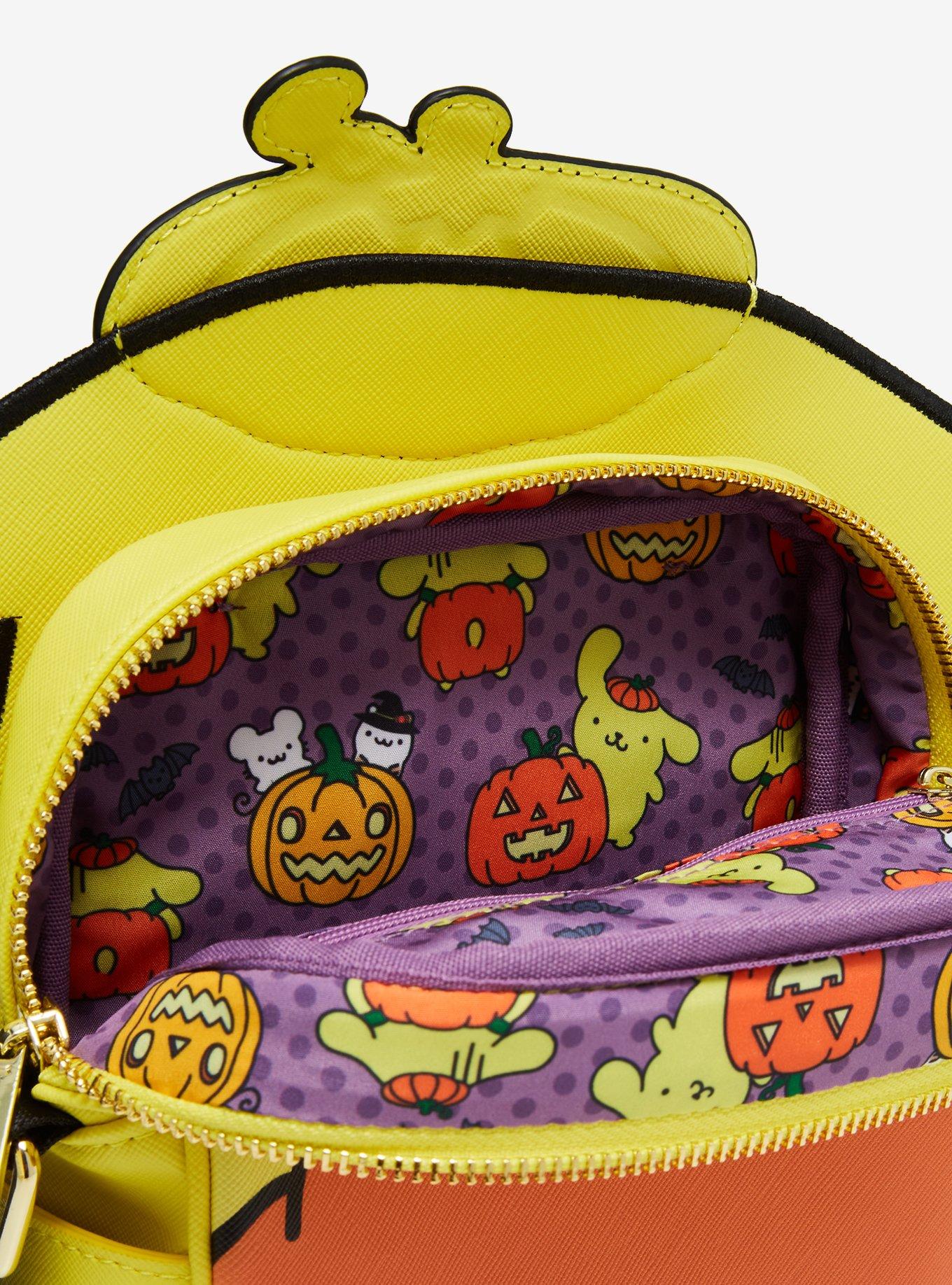 Loungefly Sanrio Pompompurin Pumpkin Crossbody Bag, , alternate