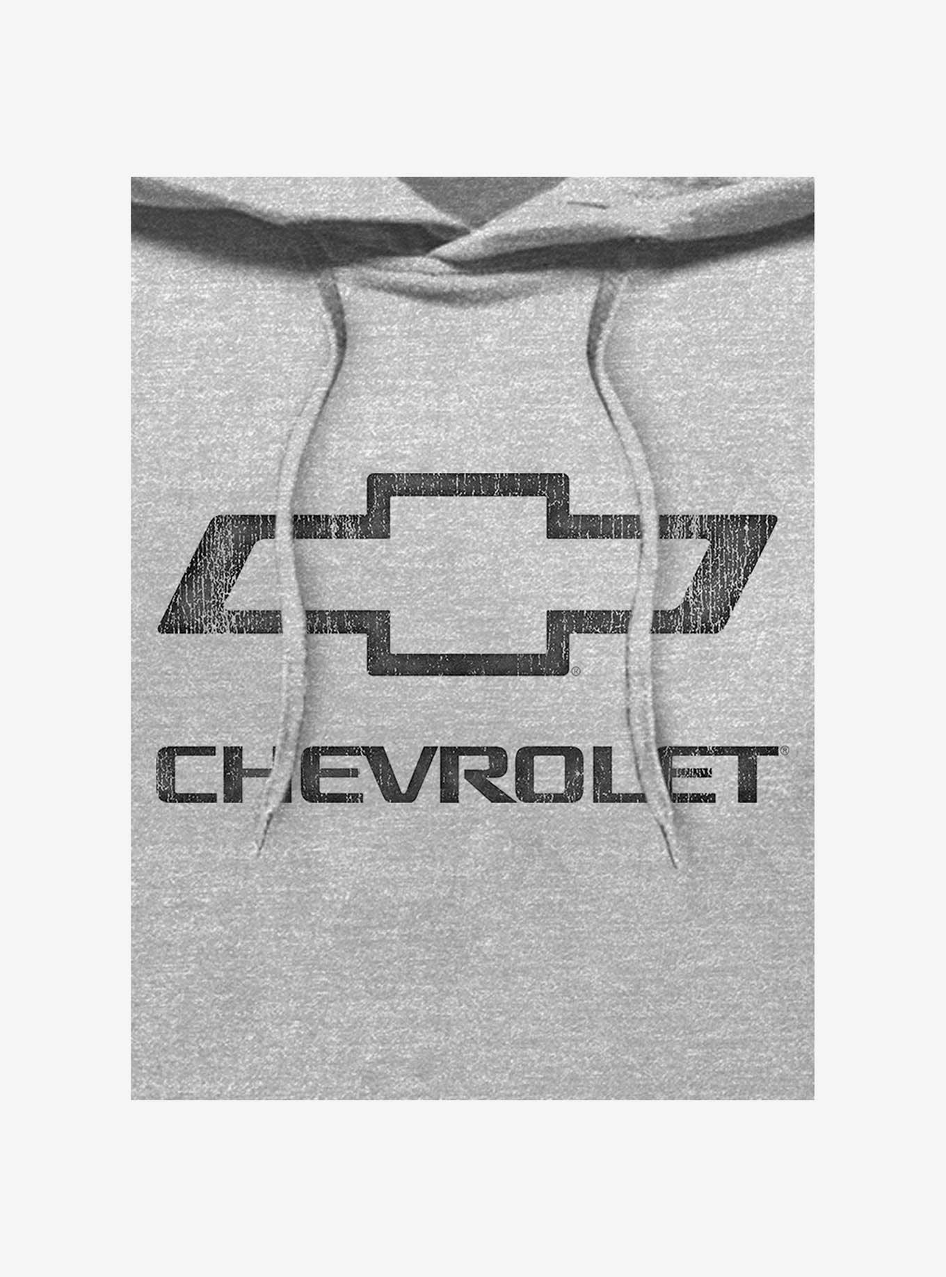 General Motors Chevrolet Logo Vintage Faded Hoodie, , hi-res