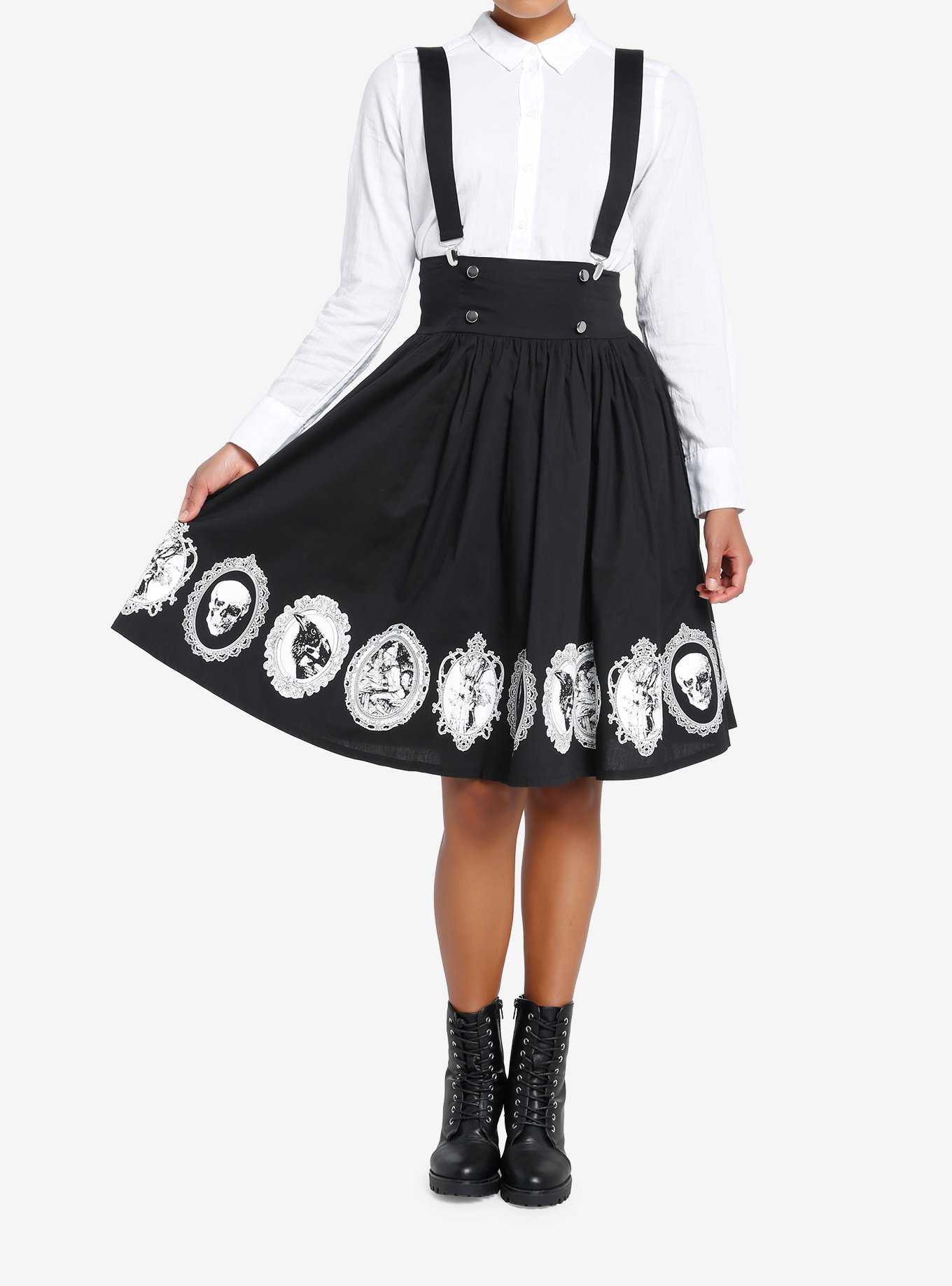 Thorn & Fable Grimm Fairy Tales Suspender Skirt, , hi-res