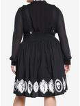 Thorn & Fable Grimm Fairy Tales Suspender Skirt Plus Size, BLACK, alternate