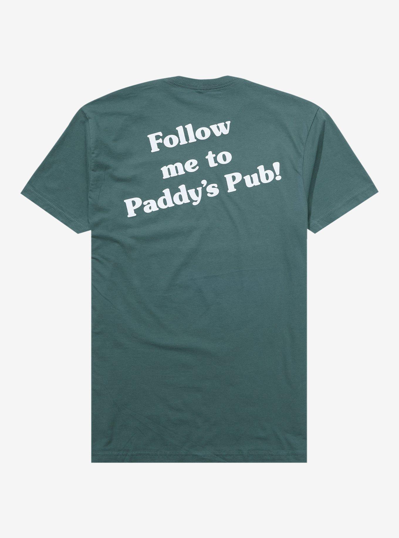 It's Always Sunny in Philadelphia Follow Me To Paddy's T-Shirt - BoxLunch Exclusive, BLACK, alternate