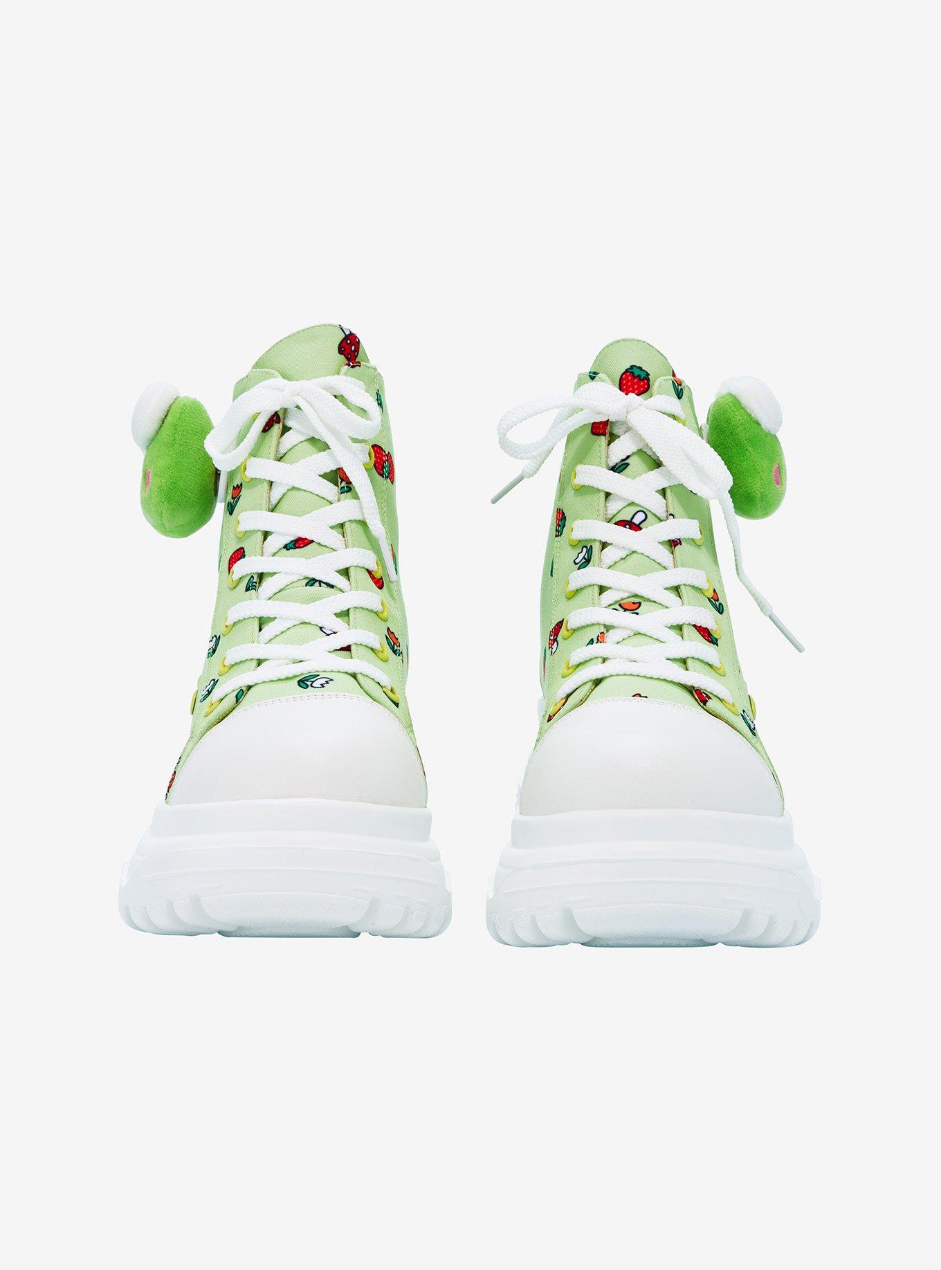 Keroppi Mushroom Platform Hi-Top Sneakers, MULTI, alternate