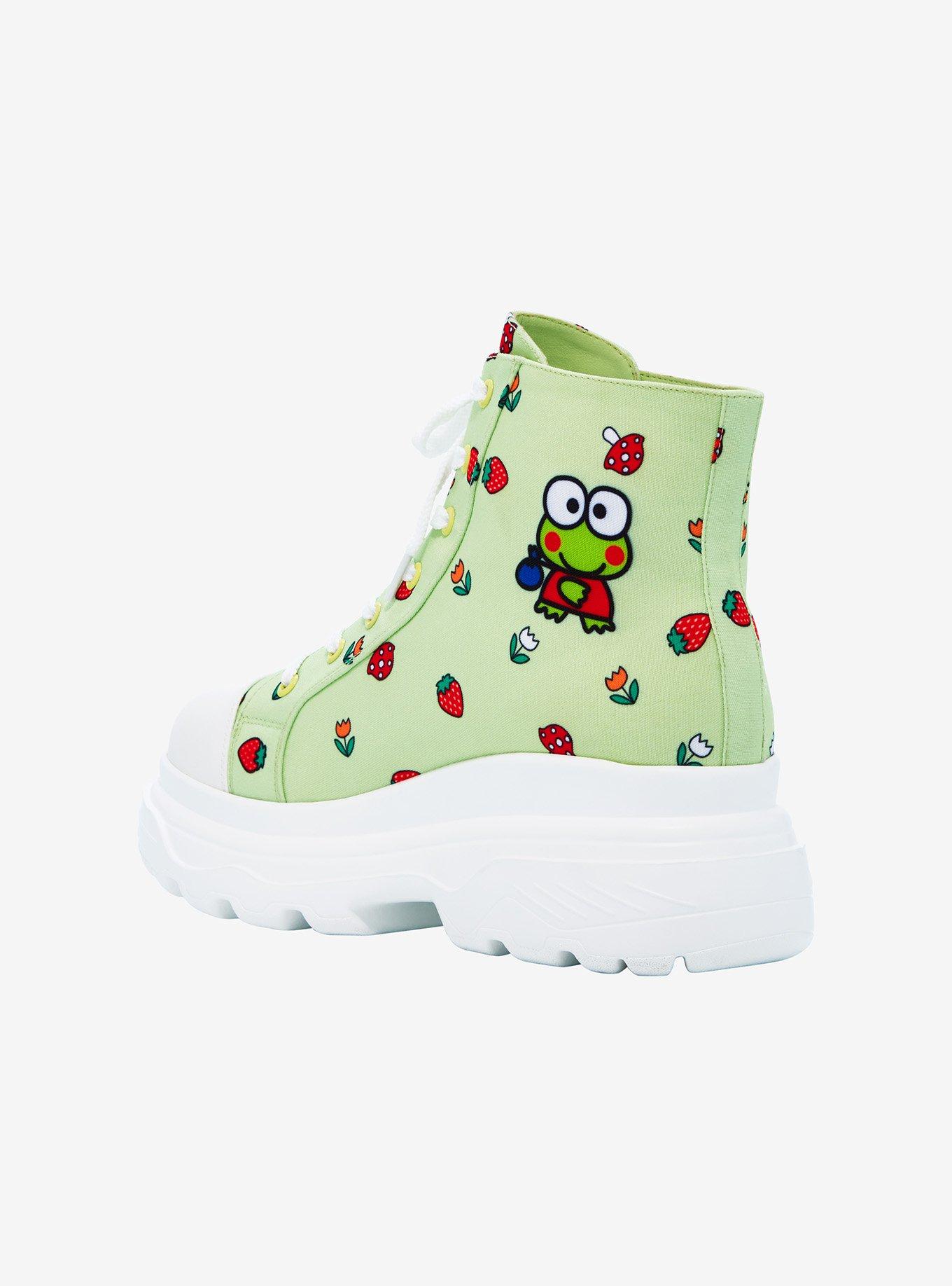 Keroppi Mushroom Platform Hi-Top Sneakers, MULTI, alternate