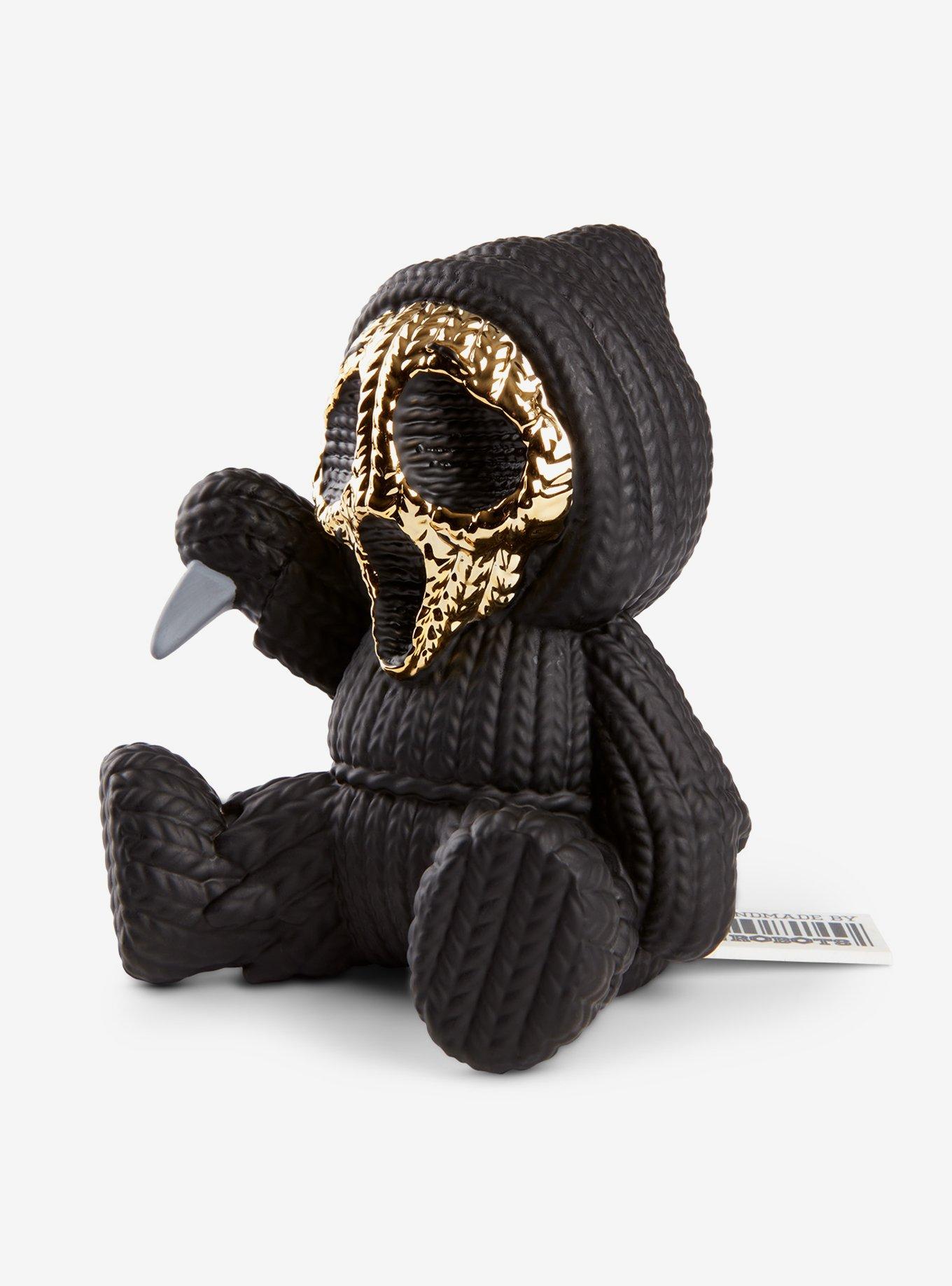 Handmade By Robots Scream Ghost Face Gold Mask Vinyl Figure Hot Topic Exclusive, , alternate