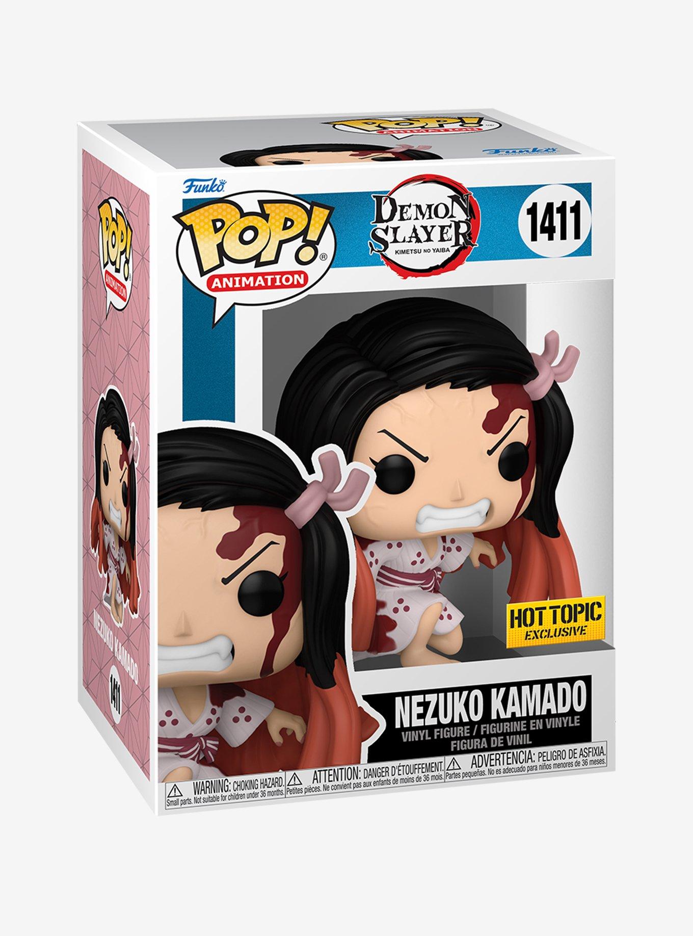 Funko Demon Slayer: Kimetsu No Yaiba Pop! Animation Nezuko Kamado Vinyl Figure Hot Topic Exclusive, , alternate