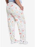 Sanrio Hello Kitty and Friends Mushroom Allover Print Plus Size Sleep Pants - BoxLunch Exclusive, OATMEAL, alternate