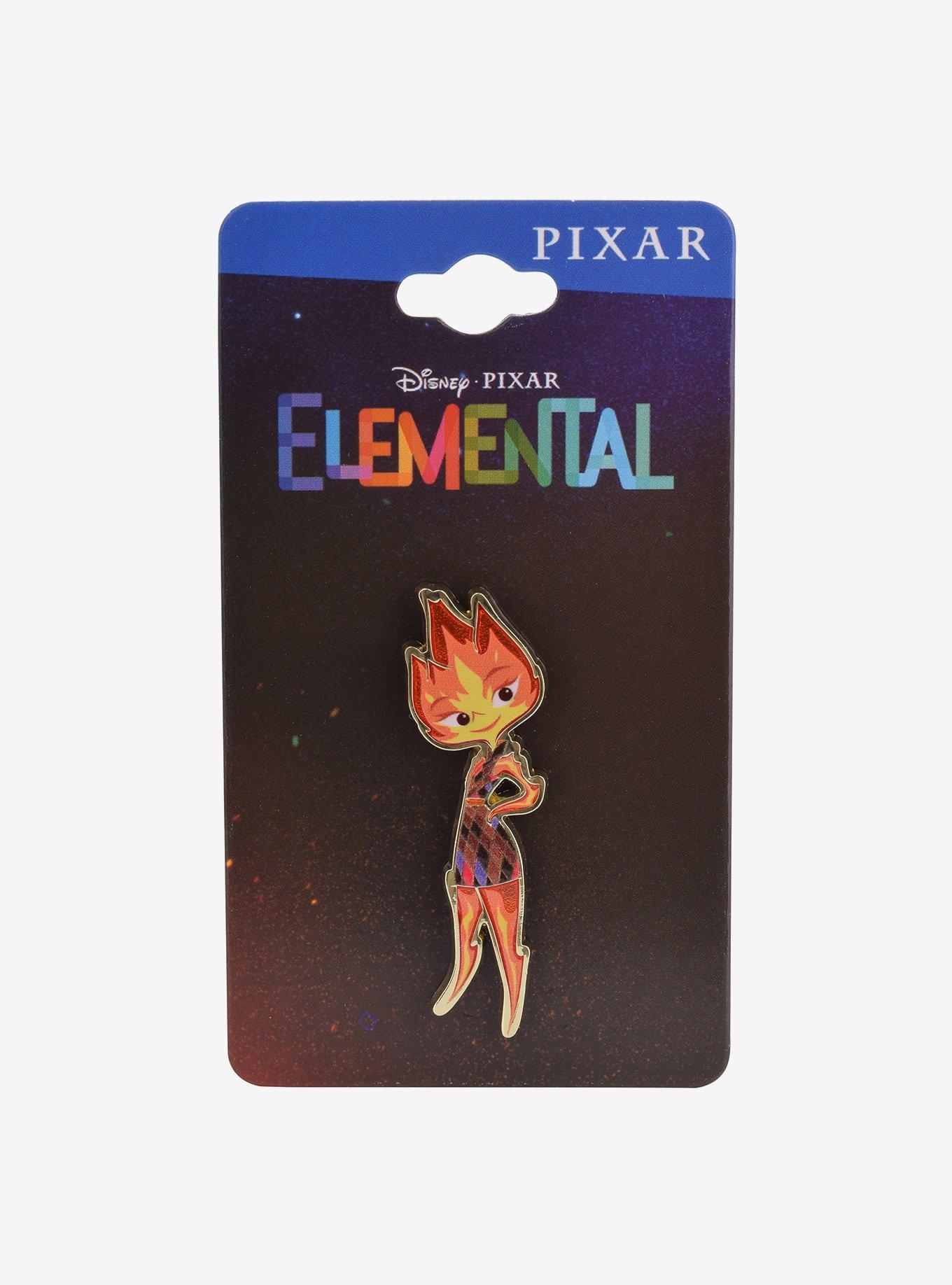 Disney Pixar Elemental Ember Portrait Enamel Pin - BoxLunch Exclusive, , alternate