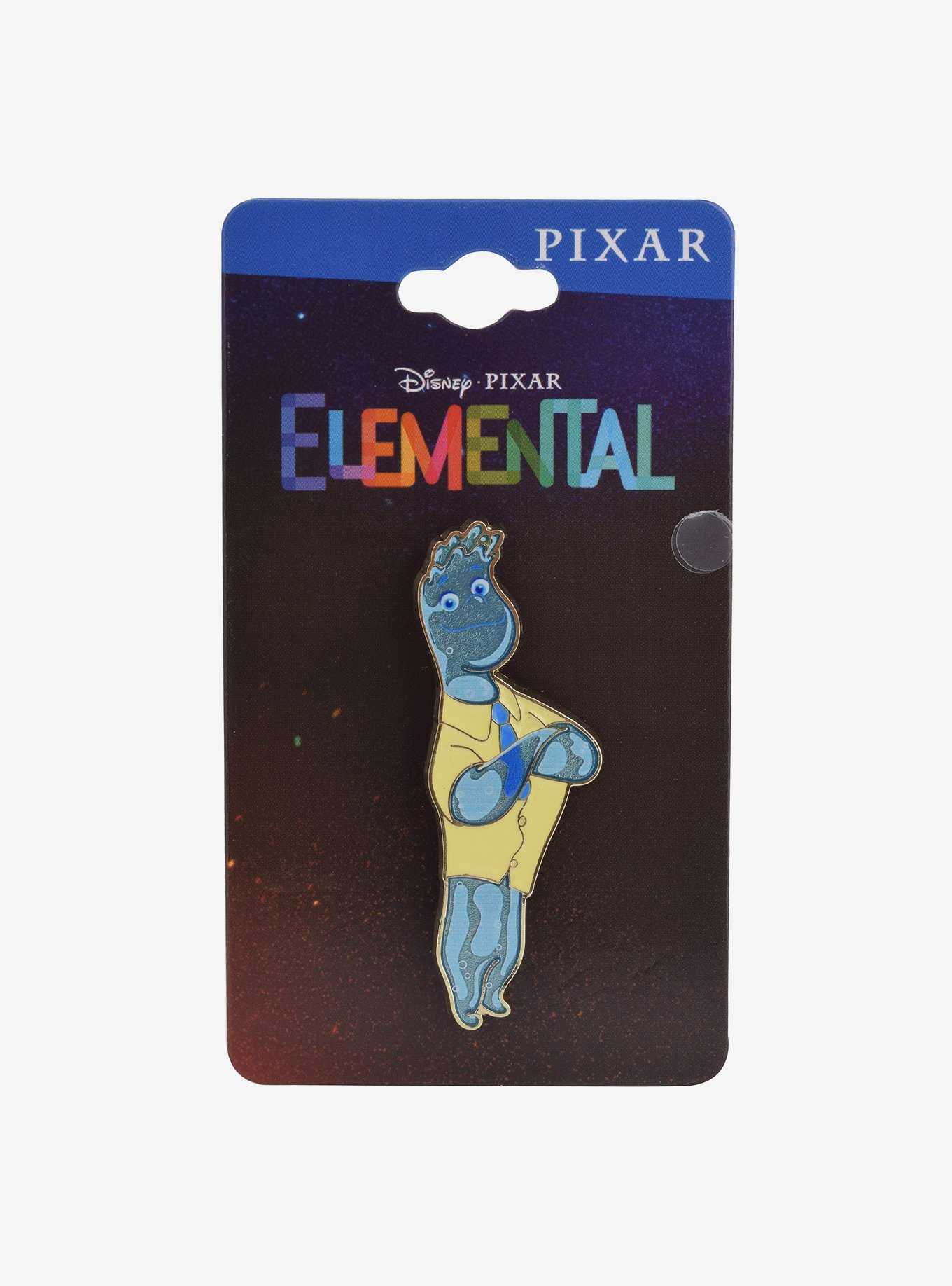 Disney Pixar Elemental Wade Portrait Enamel Pin - BoxLunch Exclusive, , hi-res