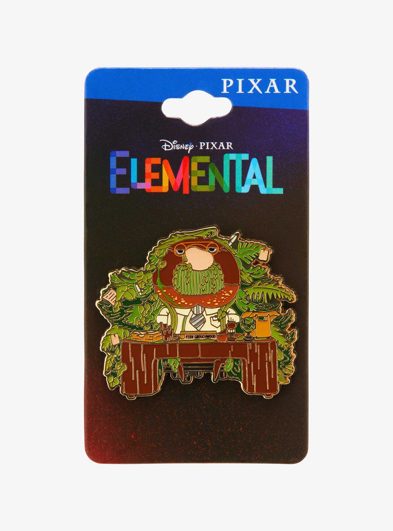 Disney Pixar Elemental Fern at Desk Enamel Pin - BoxLunch Exclusive, , hi-res
