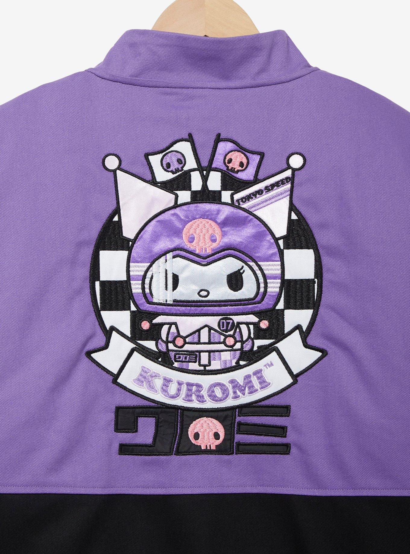 Sanrio Kuromi Checkered Racing Jacket - BoxLunch Exclusive