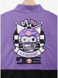 Sanrio Kuromi Checkered Racing Jacket - BoxLunch Exclusive, LILAC, alternate