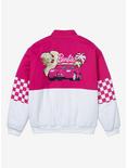 Barbie Checkered Racing Jacket - BoxLunch Exclusive, PINK, alternate