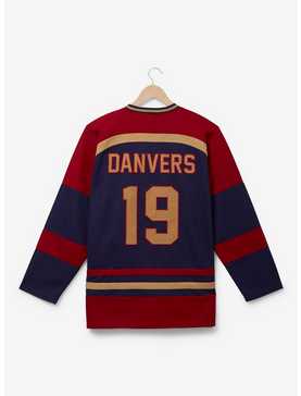 Marvel The Marvels Carol Danvers Hockey Jersey - BoxLunch Exclusive, , hi-res