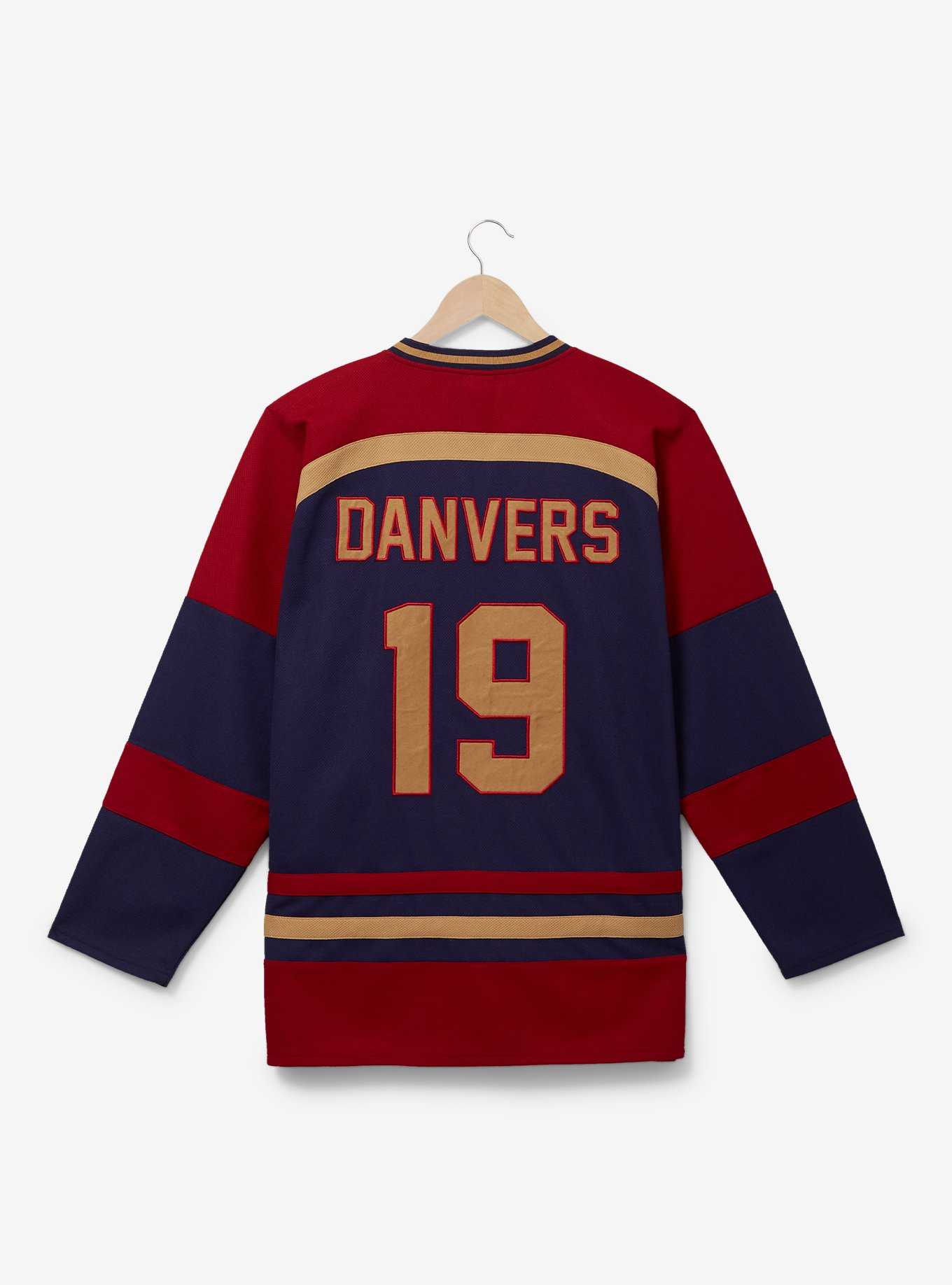 Marvel The Marvels Carol Danvers Hockey Jersey - BoxLunch Exclusive, , hi-res