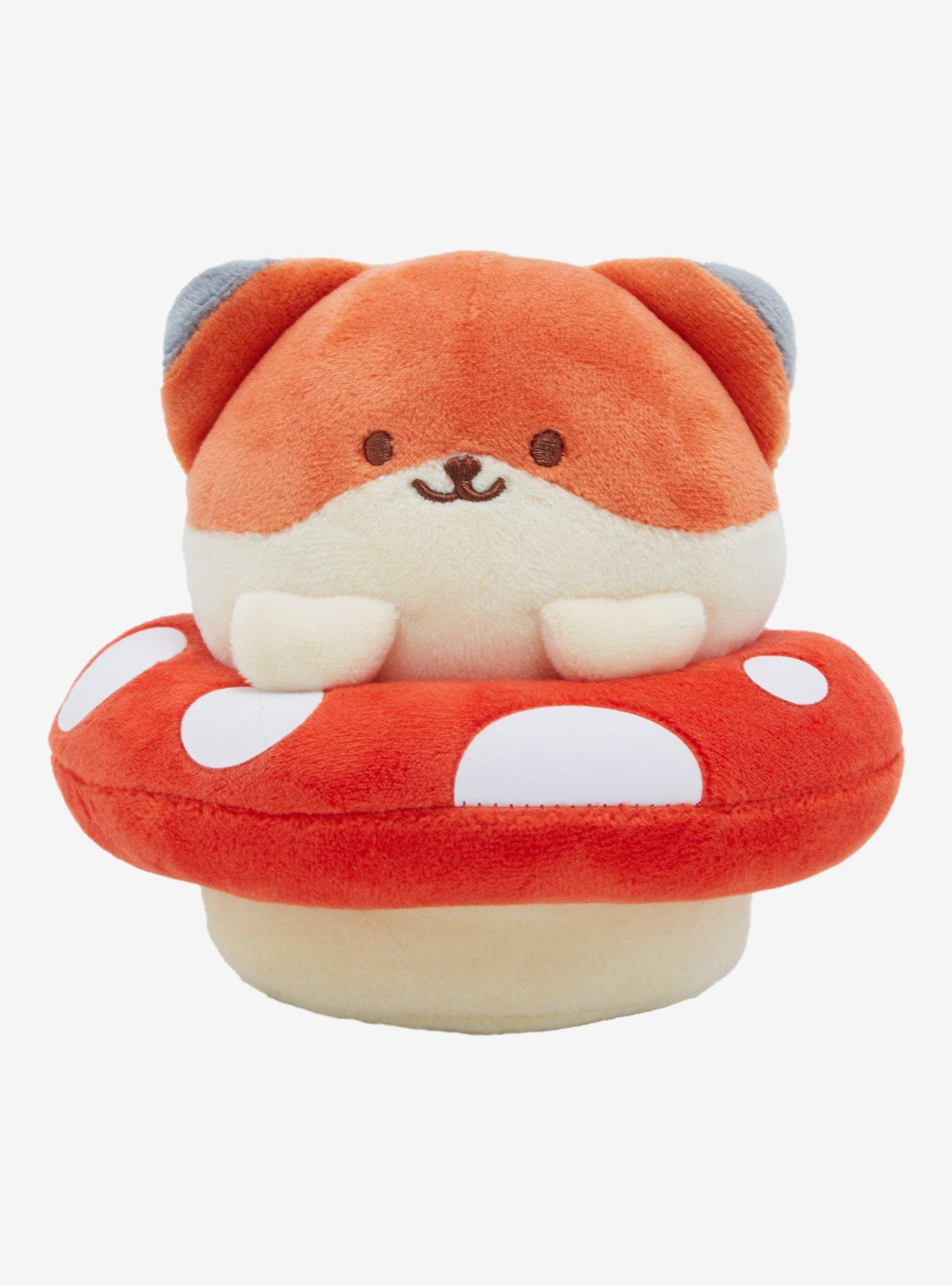 Anirollz Foxiroll Mushroom Floatie 6 Inch Plush, , alternate