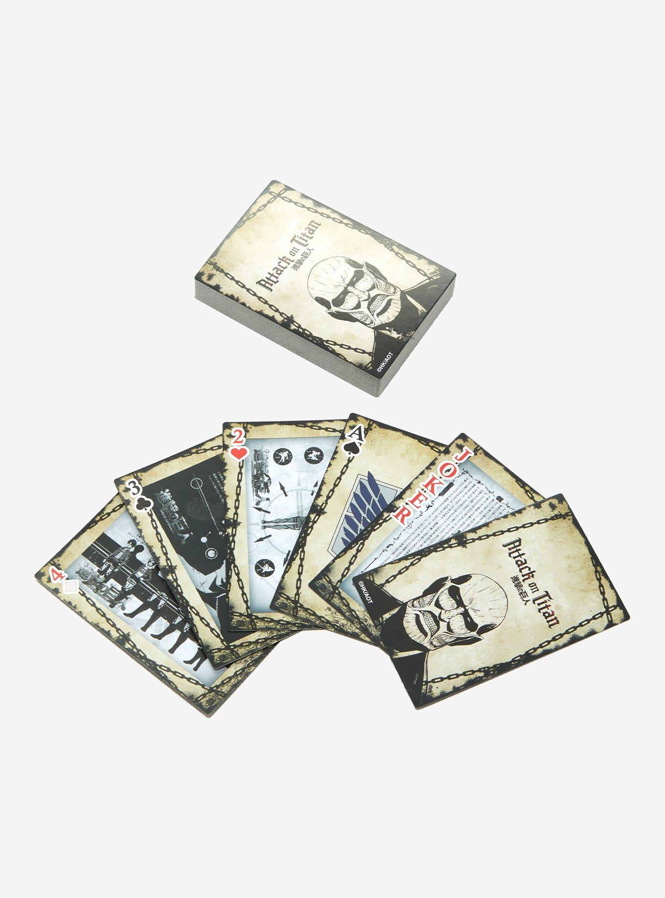 Attack On Titan Eye Catcher Playing Cards, , alternate