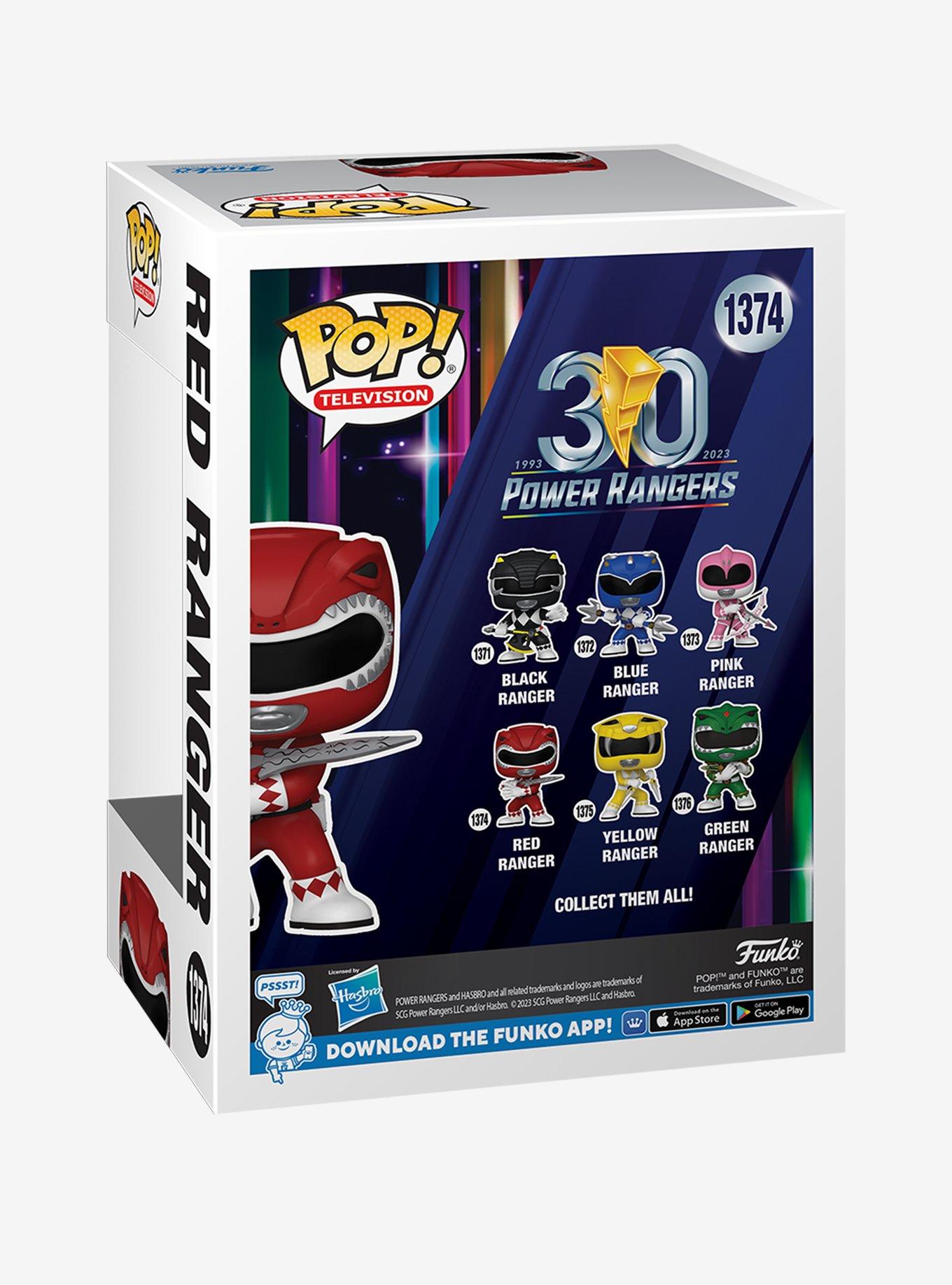 Funko Power Rangers Pop! Television Red Ranger Vinyl Figure, , alternate