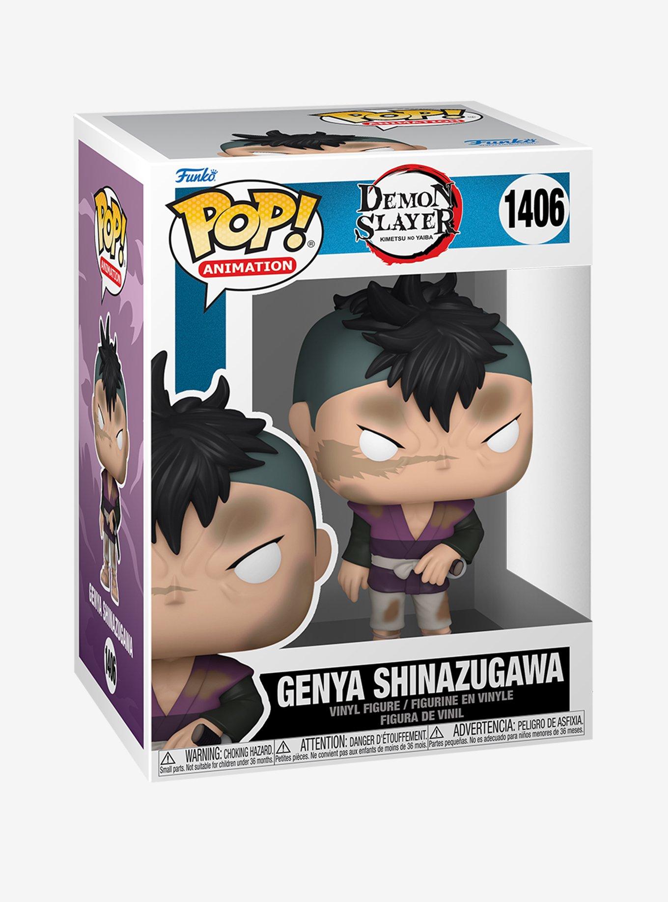 Funko Demon Slayer: Kimetsu No Yaiba Pop! Animation Genya Shinazugawa Vinyl Figure, , hi-res