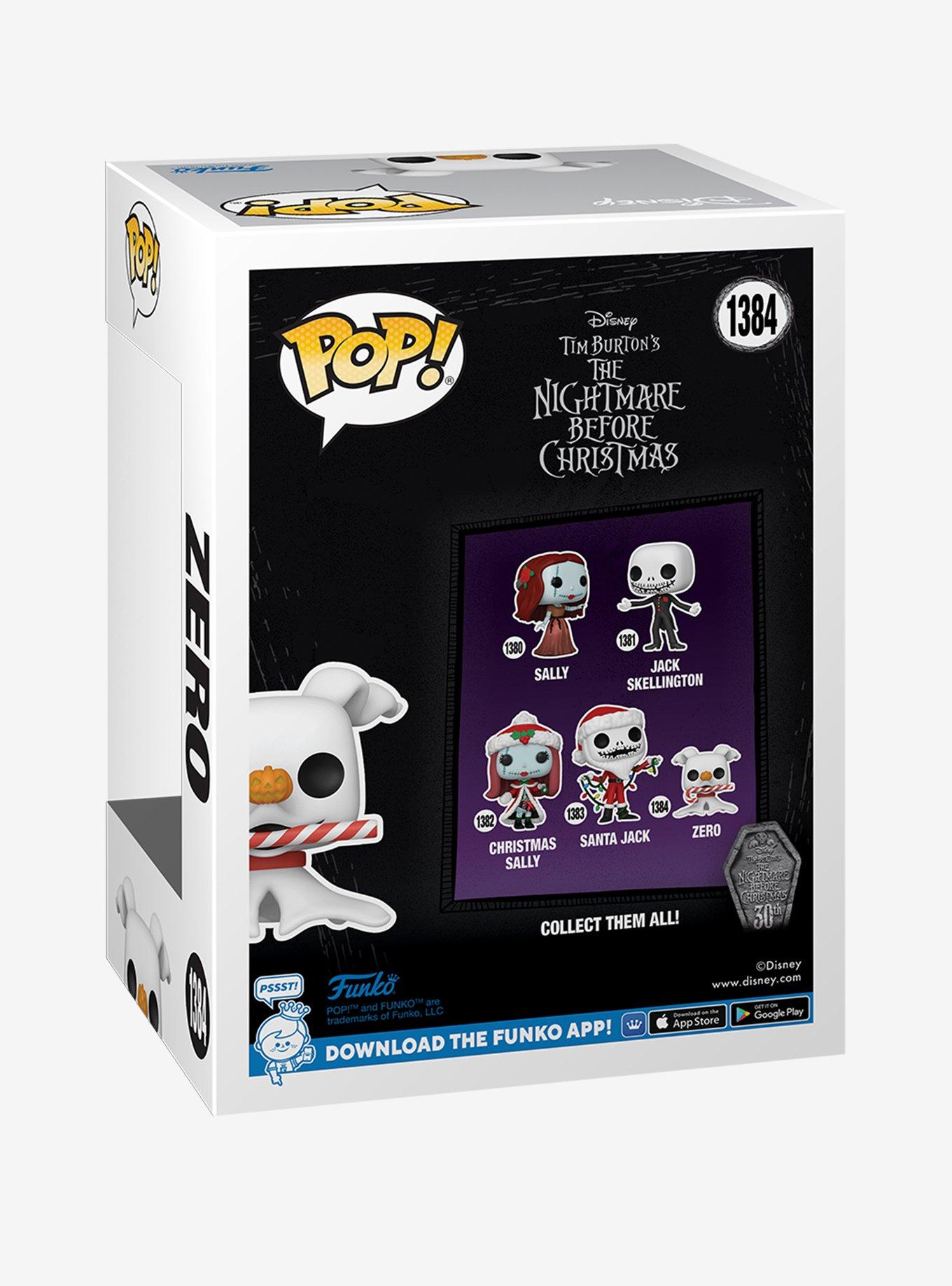 Funko The Nightmare Before Christmas 30th Anniversary Pop! Zero Vinyl Figure, , alternate