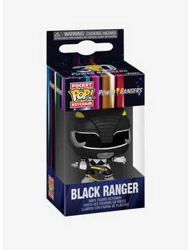 Funko Power Rangers Pocket Pop! Black Ranger Key Chain, , hi-res