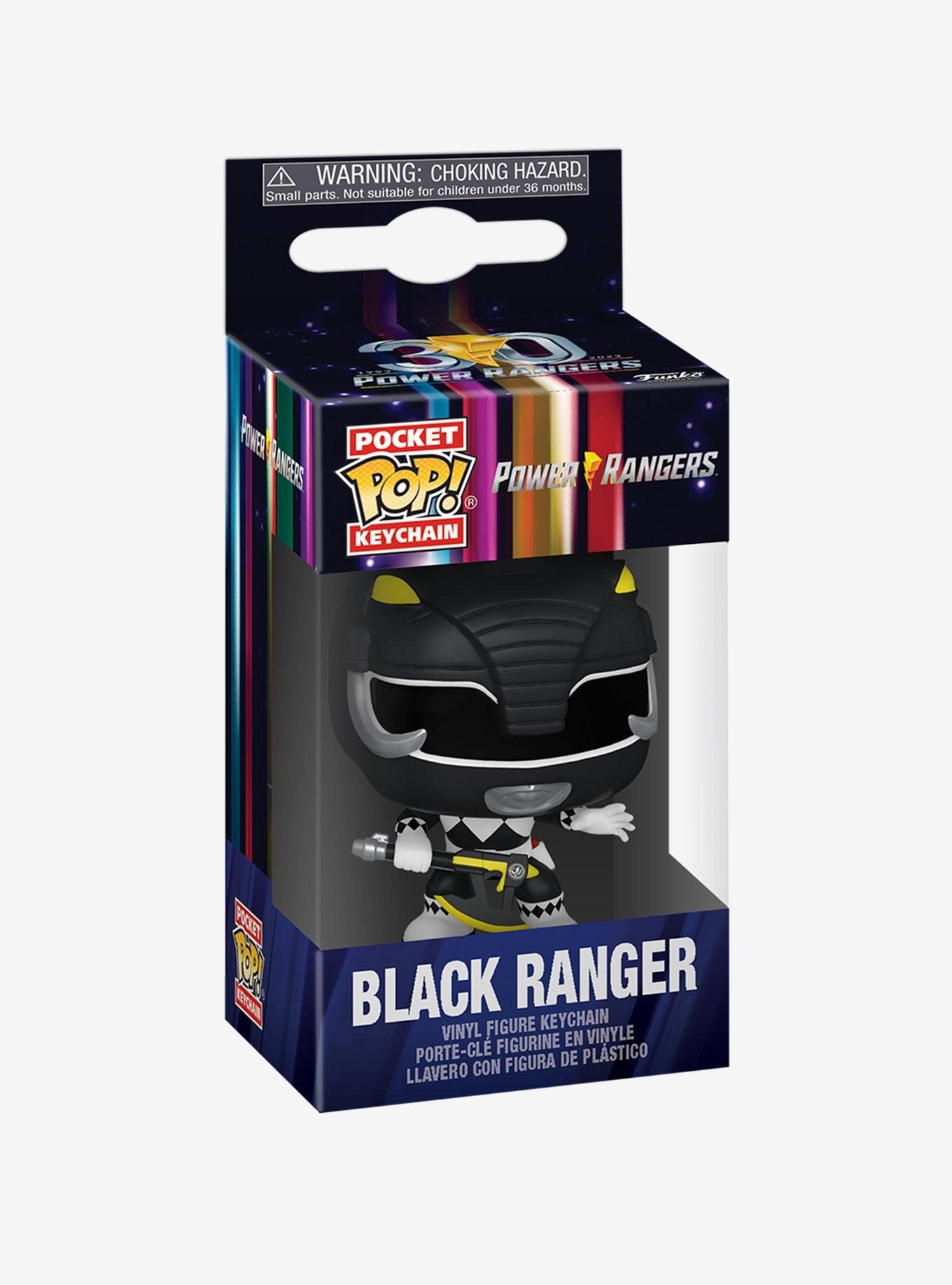 Funko Power Rangers Pocket Pop! Black Ranger Key Chain, , alternate