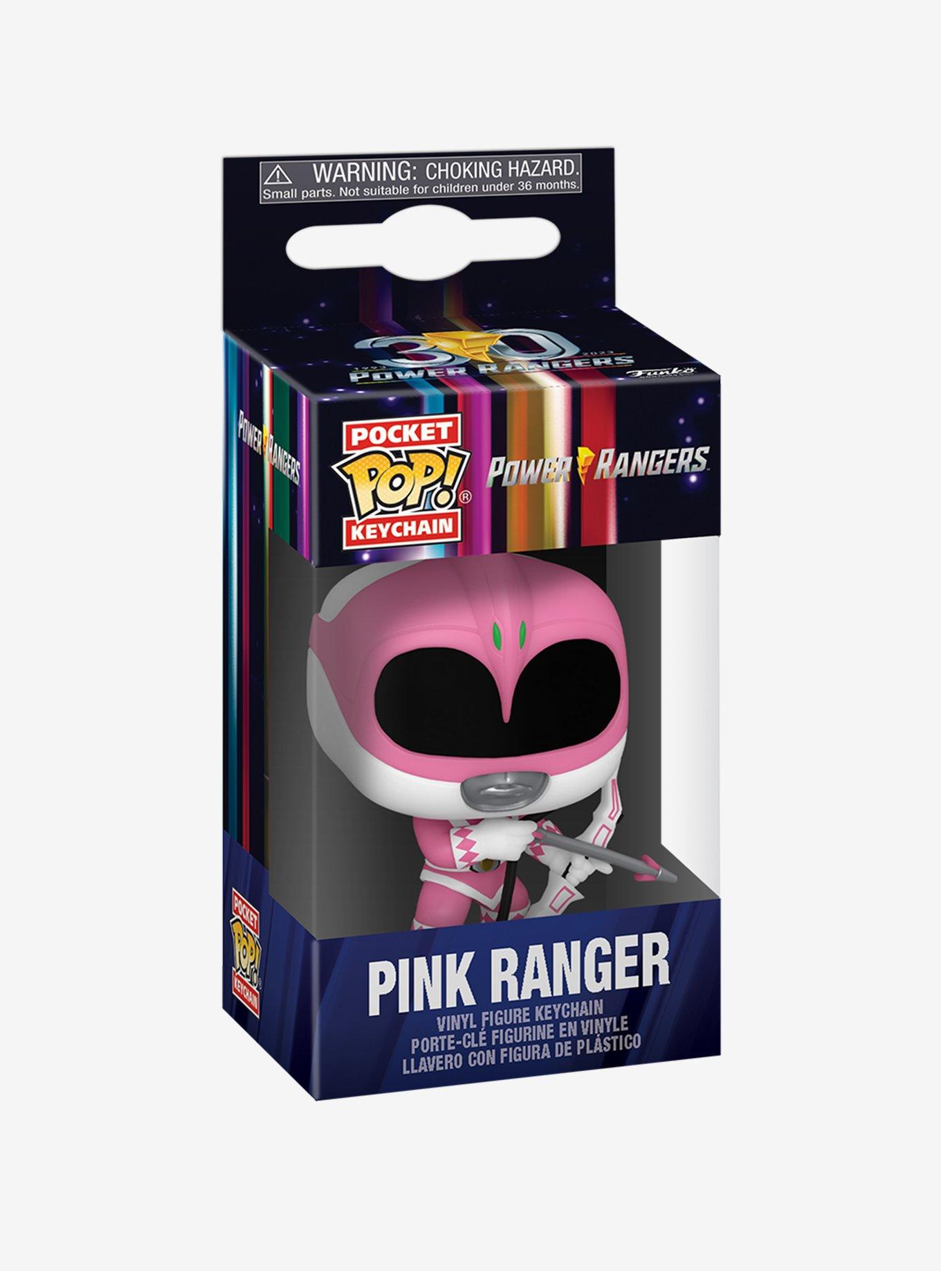 Funko Power Rangers Pocket Pop! Pink Ranger Key Chain, , hi-res